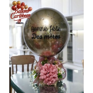Ballon doré personnalisé – Élégance Dorée