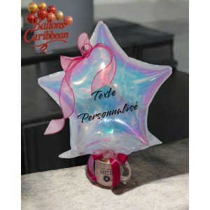 Ballon étoile sur mug personnalisé – Mug Étoile