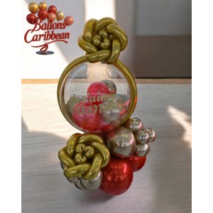 Ballon sculpté personnalisé – Roseraie Royale
